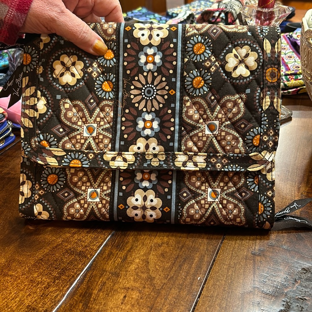 Vera Bradley Floral Jewelry Travel Case